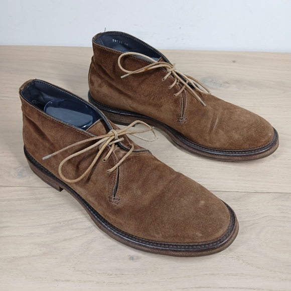 To Boot New York Adam Derrick Brown Leather Lace-Up Ankle Boots 1445 - Picture 5 of 14